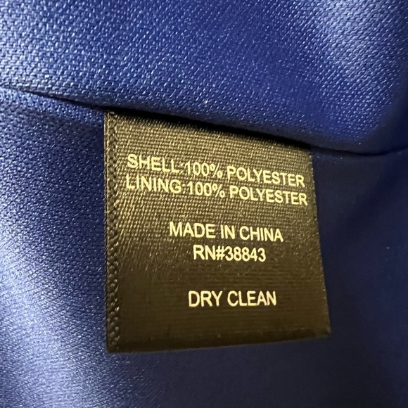 NWT Sam Edelman Blue Pleated Halter Midi Dress - Size 8 - Picture 10 of 11